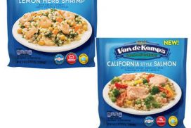 Vandekamps seafood veggie meals