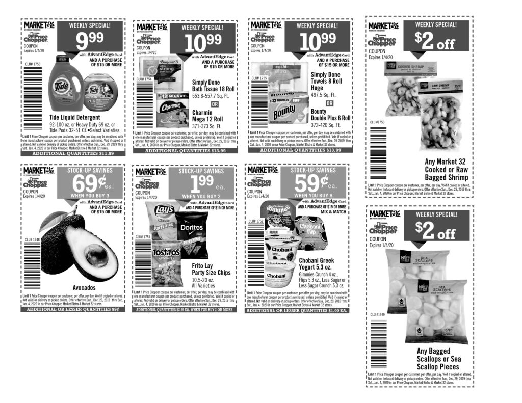 Printable Coupons Price Chopper Market 32