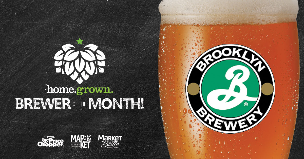 Our February home.grown. Brewer of the Month Brooklyn Brewery! Price